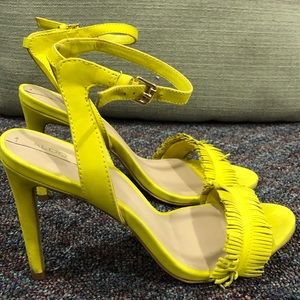 Yellow Aldo heels!